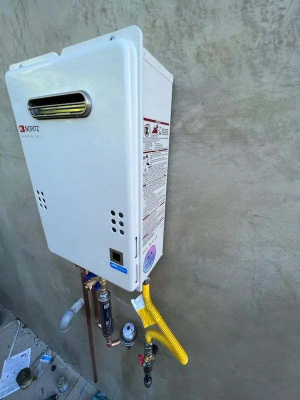 Tankless water heater installation for Randolphville homes
